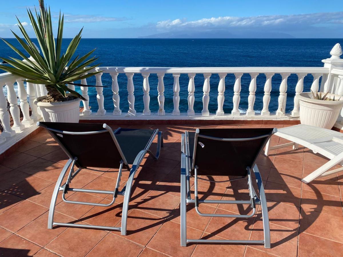 1St Line Sea View & Rooftop - Arena Puerto de Santiago (Tenerife) Exterior foto