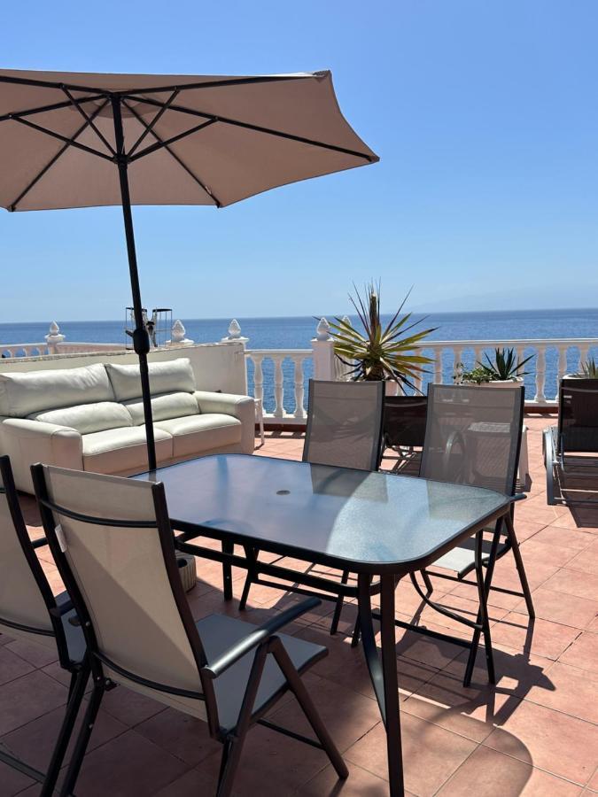 1St Line Sea View & Rooftop - Arena Puerto de Santiago (Tenerife) Exterior foto