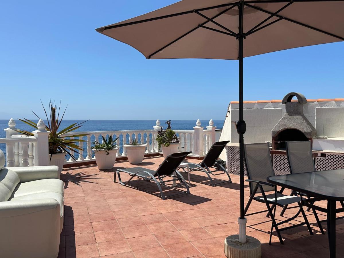 1St Line Sea View & Rooftop - Arena Puerto de Santiago (Tenerife) Exterior foto