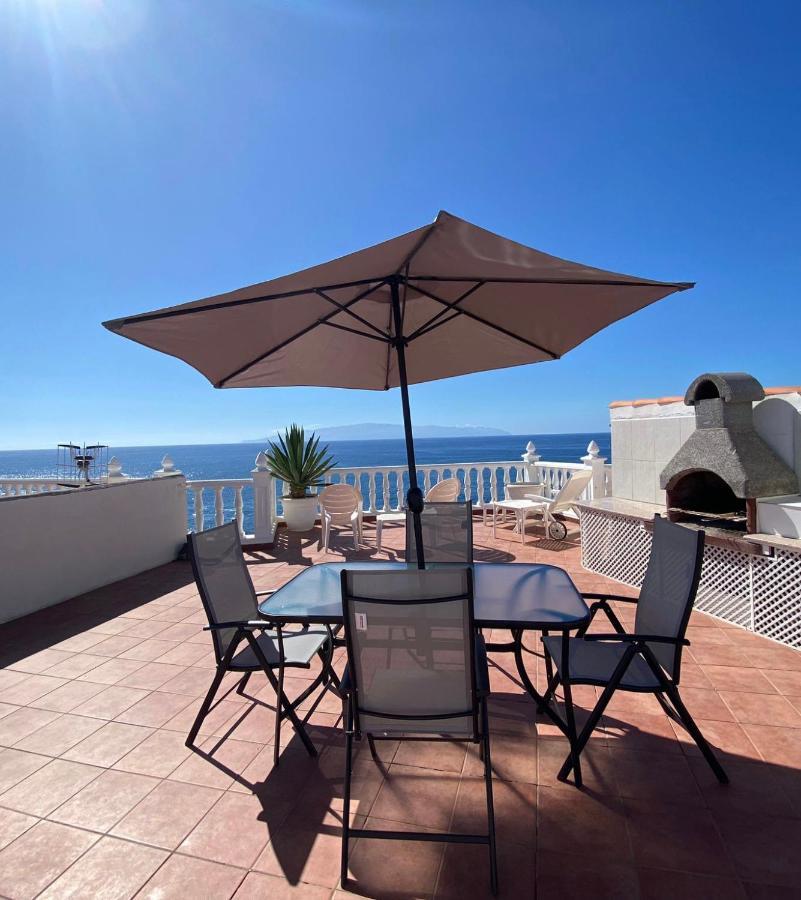 1St Line Sea View & Rooftop - Arena Puerto de Santiago (Tenerife) Exterior foto